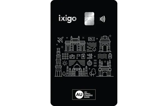 ixigo AU card artwork