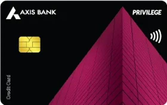 AXIS BANK PRIVILEGE card artwork