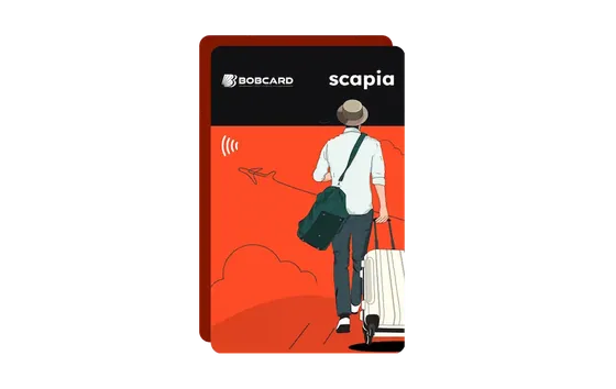 BOBCARD Scapia Credit Card card artwork