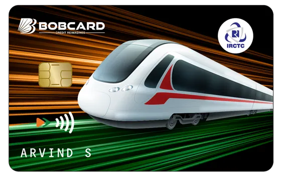 IRCTC BOBCARD card artwork