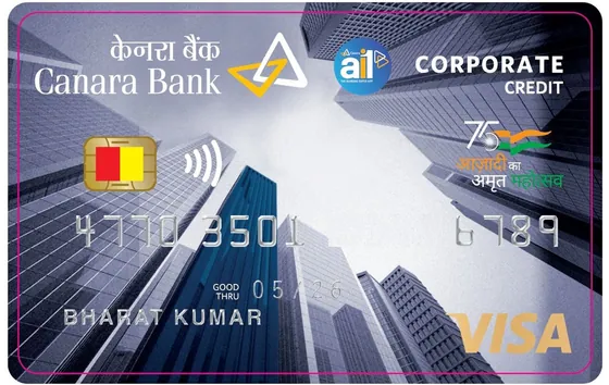 VISA Corporate card artwork