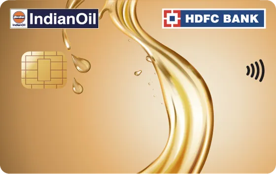 IndianOil HDFC Bank card artwork