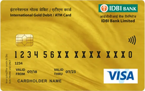 Visa Gold card artwork