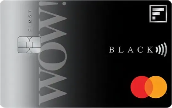 FIRST WOW! Black card artwork