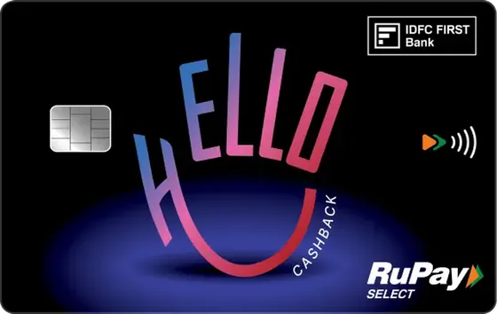 Hello Cashback card artwork