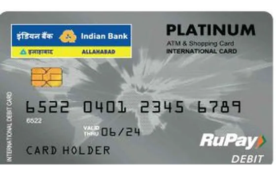 RuPay International Platinum card artwork
