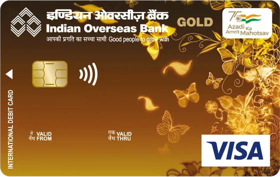 Visa Gold card artwork