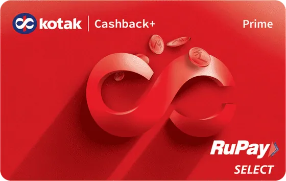 Cashback+ Prime card artwork