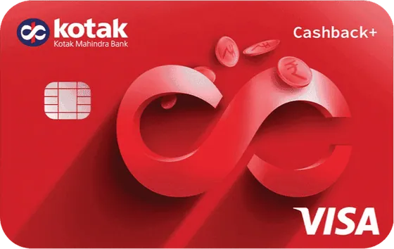 Kotak Cashback+ card artwork