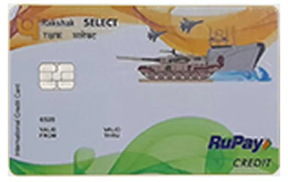 RuPay Select Rakshak card artwork