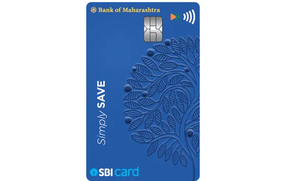 Bank of Maharashtra SimplySAVE SBI Card card artwork