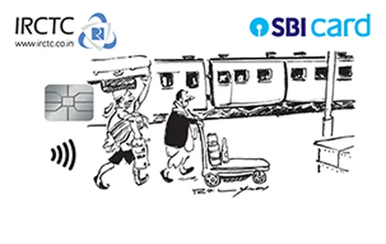 IRCTC SBI Platinum Card card artwork