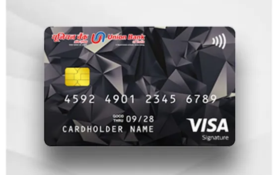 VISA Signature card artwork