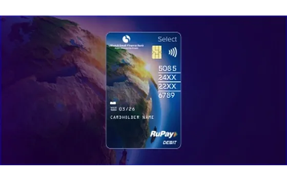 RuPay Select International Contactless card artwork